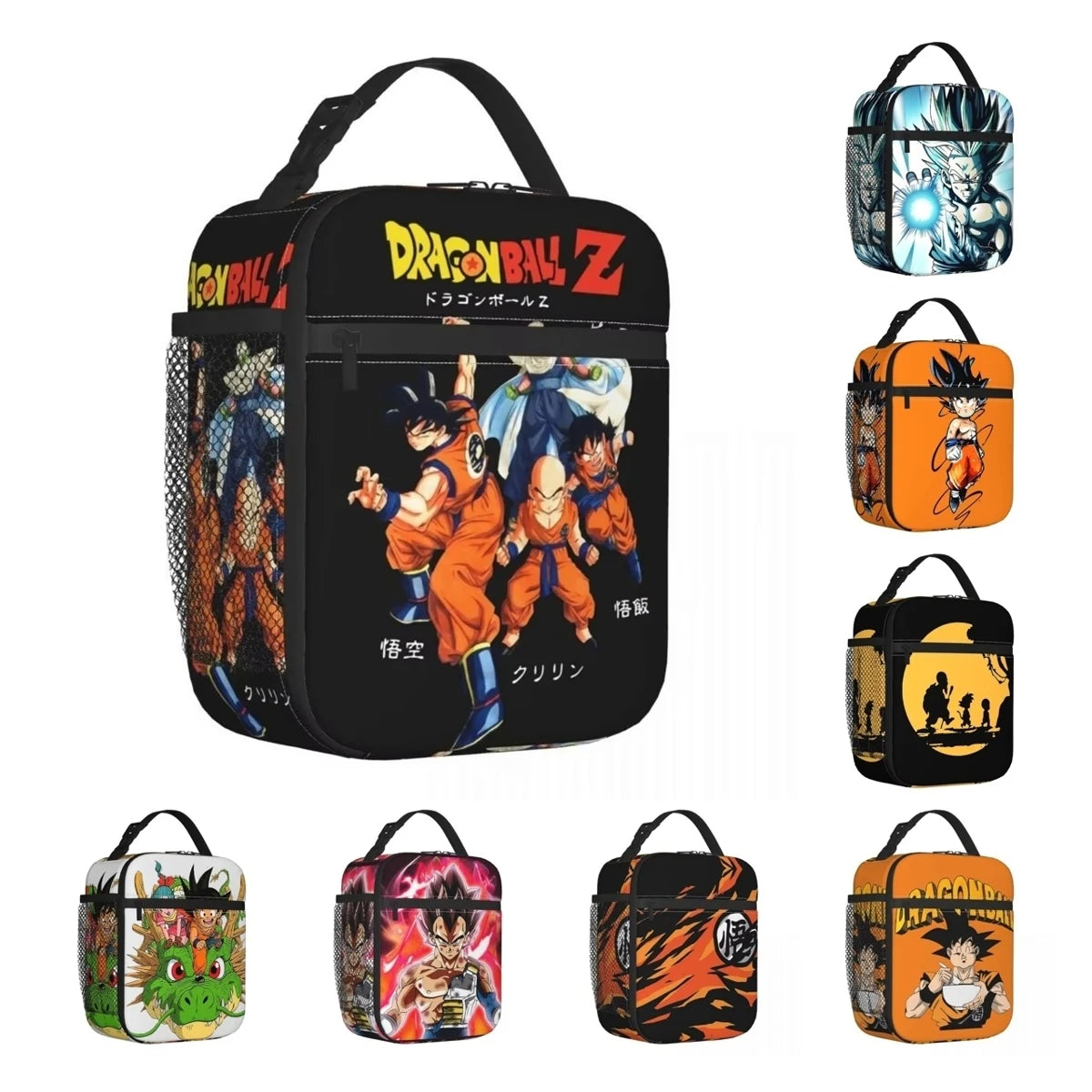 Vintage Dragon Ball Z Insulated Lunch Bags Thermal Bag