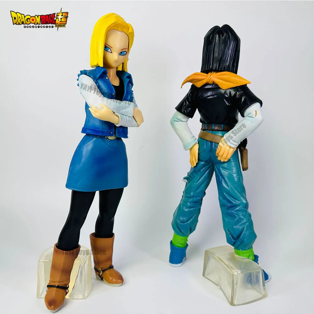 Dragon Ball Z Android 17 & 18 Figures - Image 5