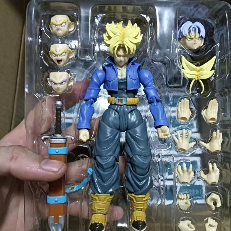 Anime Dragon Ball Z Figures SHF Super Saiyan Trunks Action Figure - Image 8