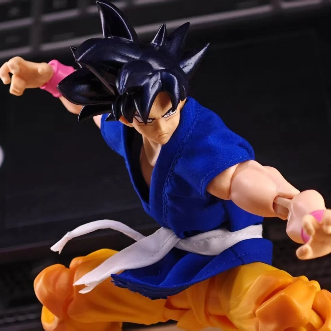 SHF Son Goku Handmade Training Clothes – 1/12 Scale Custom Outfit for Action Figures - Image 3