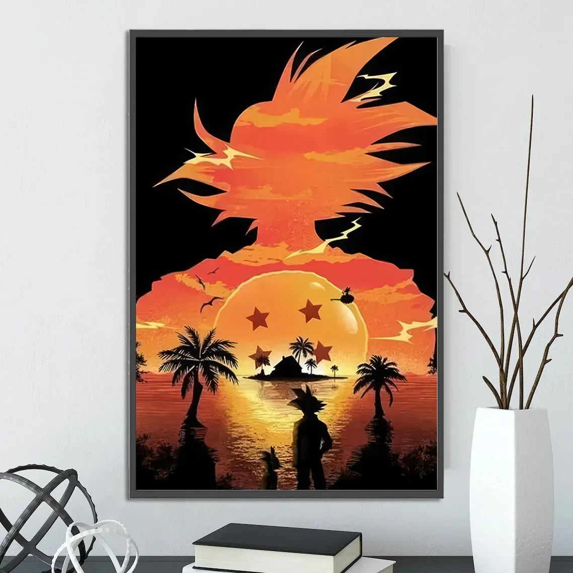 Poster – Gohan, Goku, Frieza, Vegeta Wall Art - Image 12