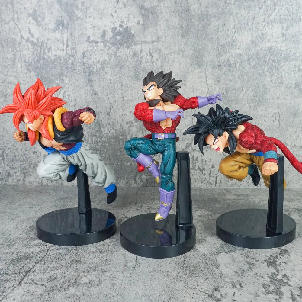 New Dragon Ball GT Super Saiyan 4 Gogeta Anime Figure - Image 3