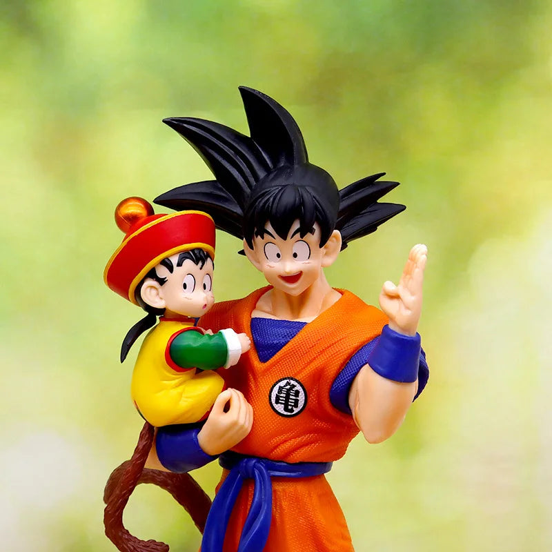 Son Goku with Gohan Figure – 30cm Dragon Ball PVC Action Statue - Image 3