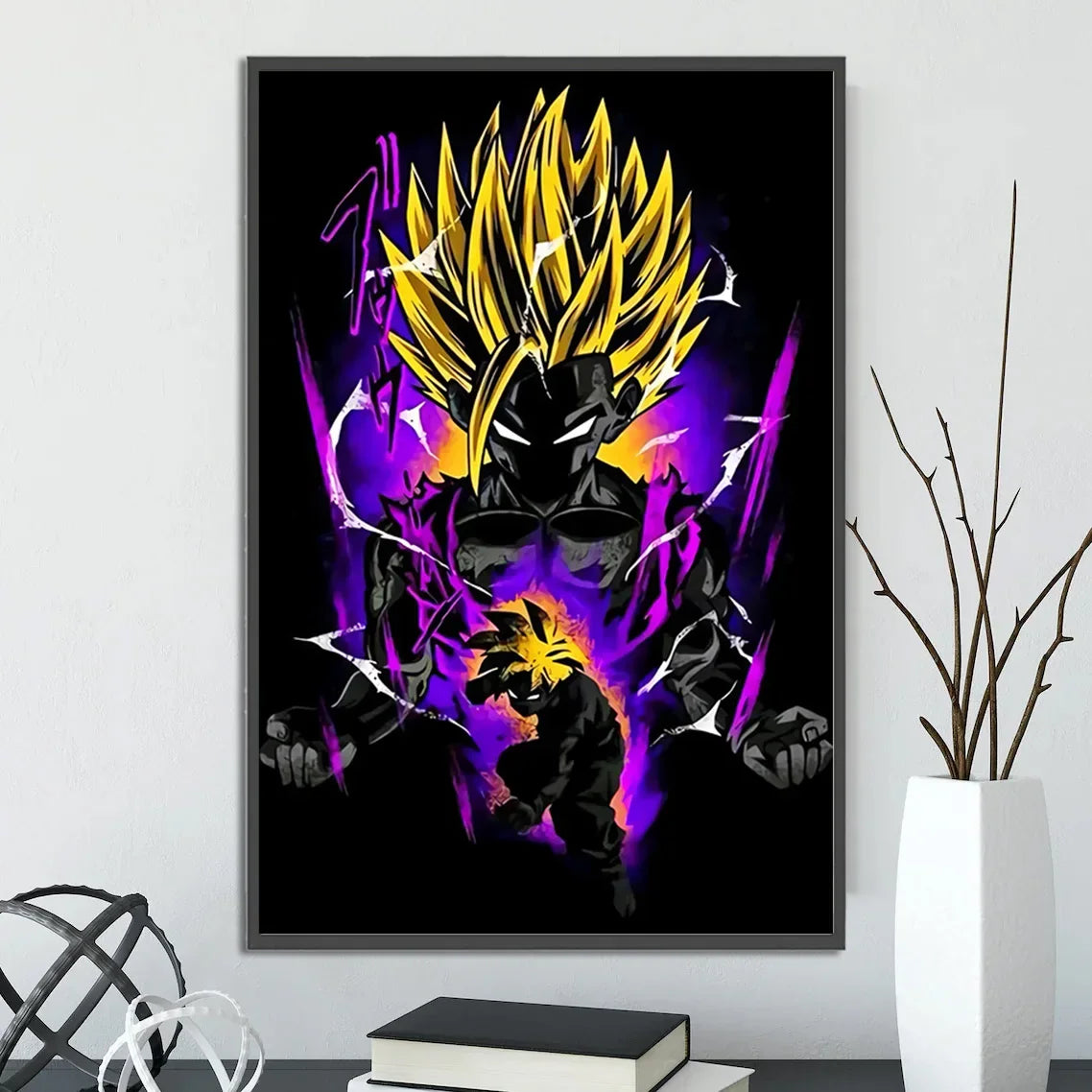 Poster – Gohan, Goku, Frieza, Vegeta Wall Art - Image 18