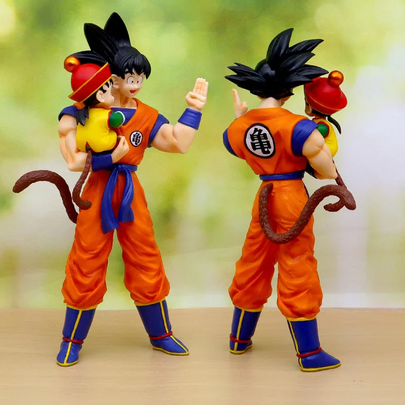 Son Goku with Gohan Figure – 30cm Dragon Ball PVC Action Statue - Image 2