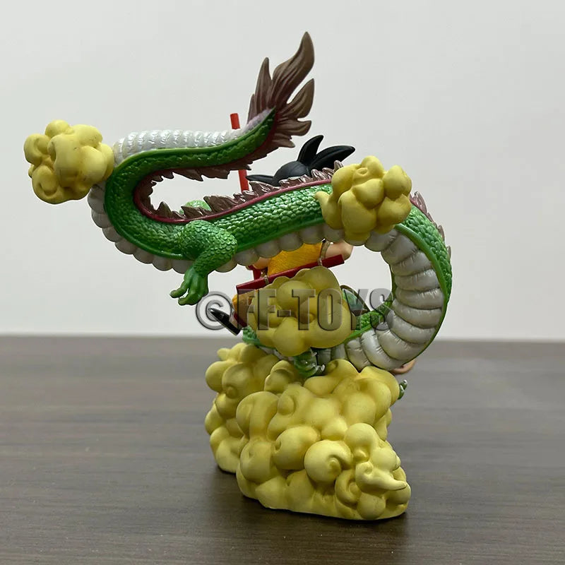 Son Goku with Shenron Action Figure – 14cm Dragon Ball PVC Statue Collectible - Image 3