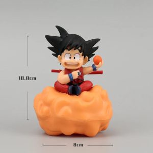 10cm Super Saiyan Goku Sitting on Cloud – Dragon Ball Z PVC Mini Figure