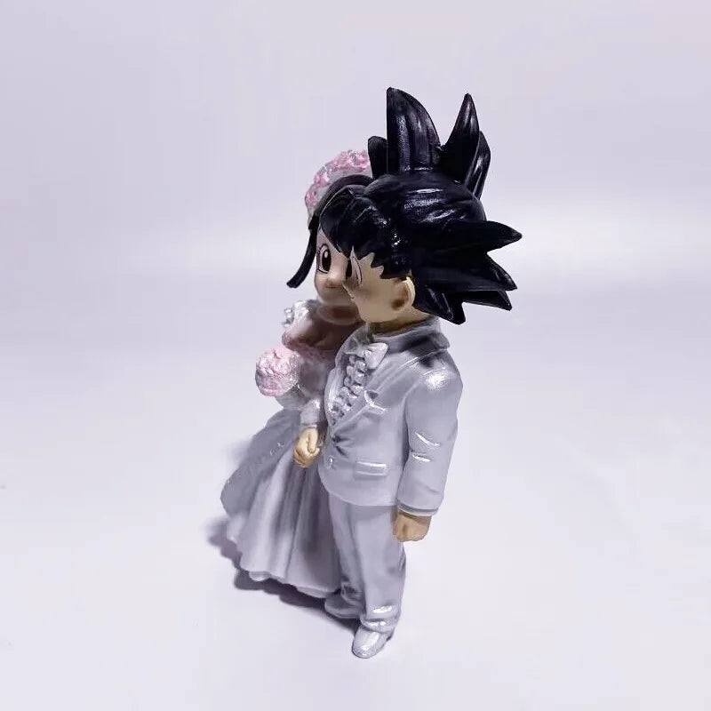 9cm Dragon Ball Anime Figure β Wedding Goku & Chichi - Image 16