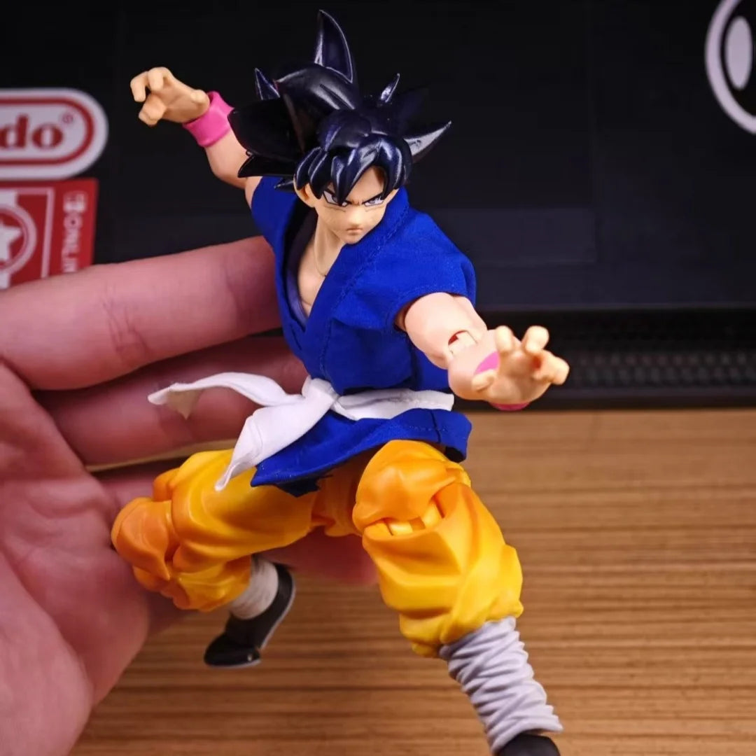 SHF Son Goku Handmade Training Clothes – 1/12 Scale Custom Outfit for Action Figures - Image 6