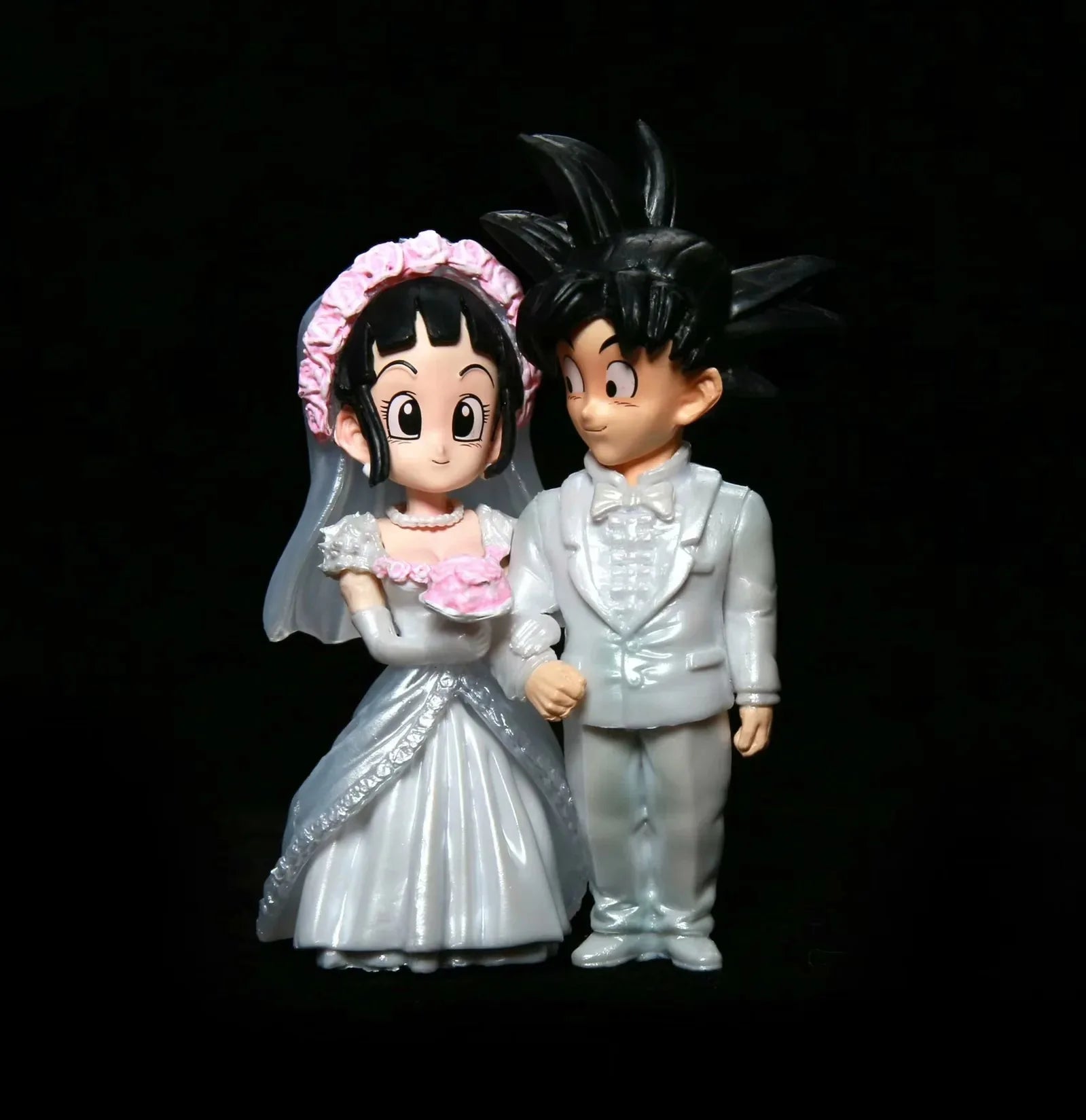 9cm Dragon Ball Anime Figure β Wedding Goku & Chichi - Image 7