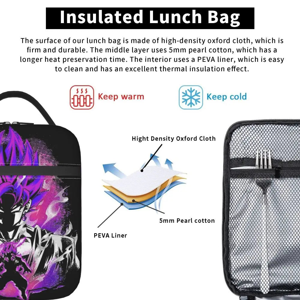 Vintage Dragon Ball Z Insulated Lunch Bags Thermal Bag - Image 133