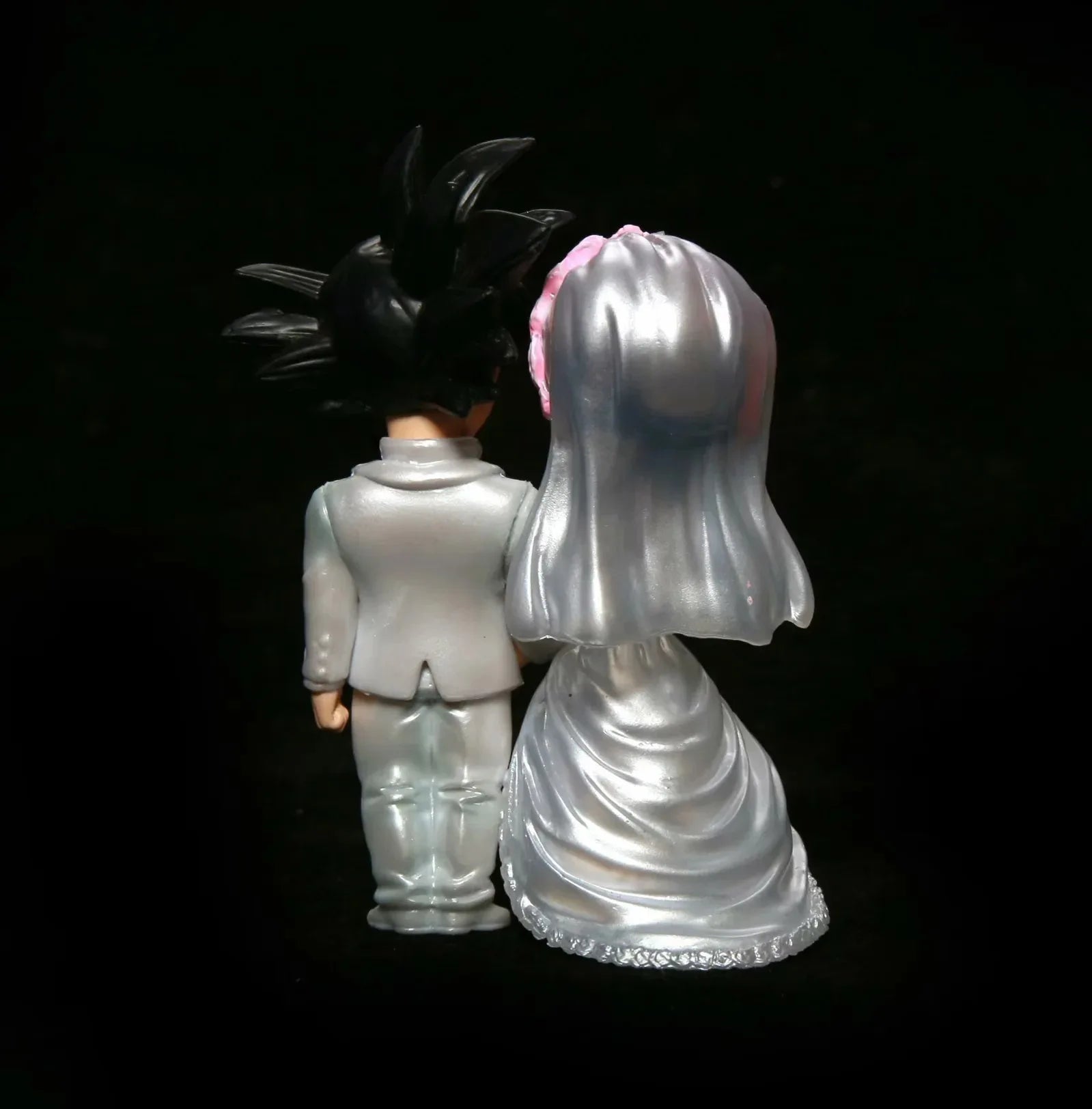9cm Dragon Ball Anime Figure β Wedding Goku & Chichi - Image 8